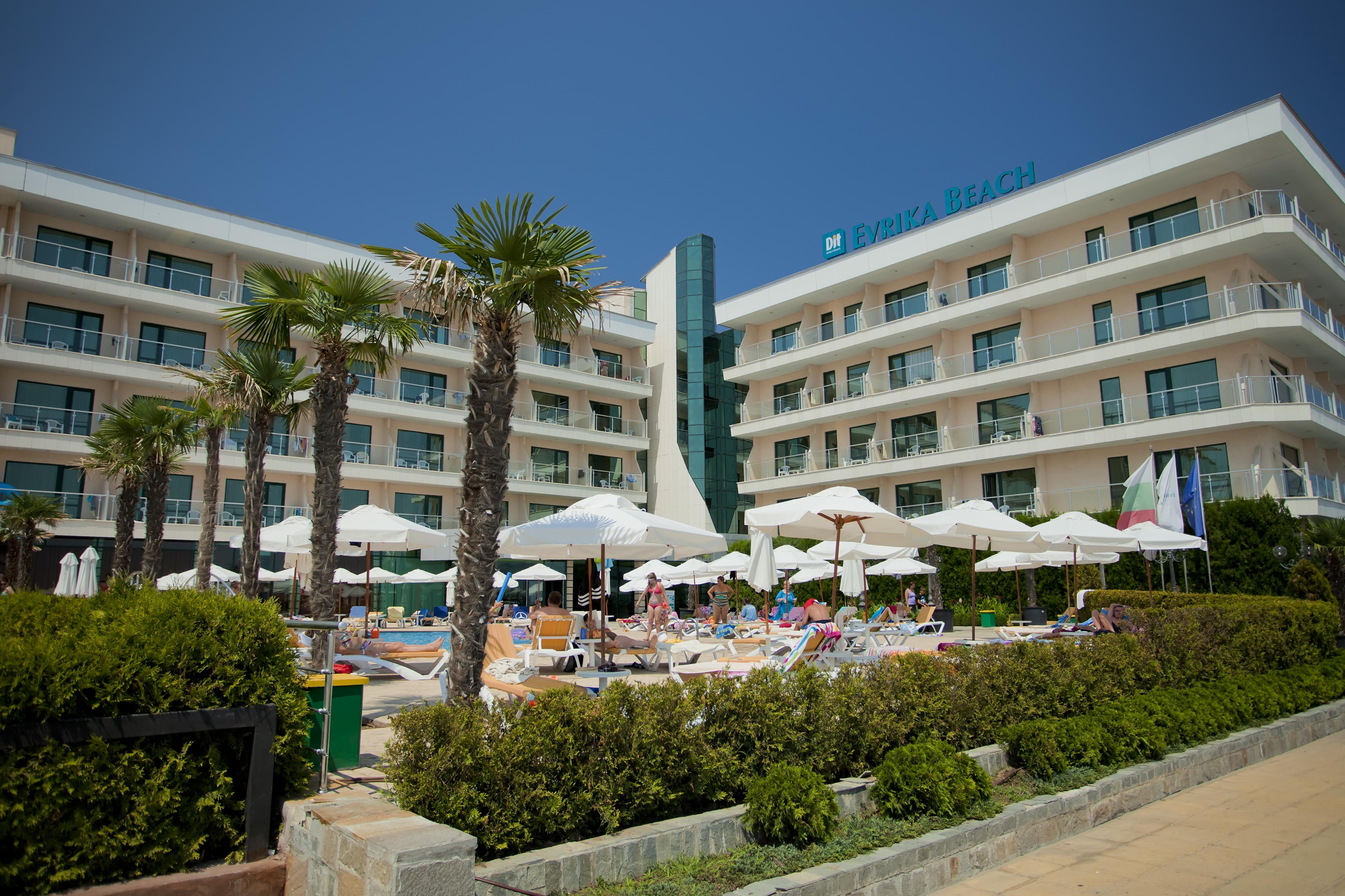 Dit Evrika Beach Club Hotel サニービーチ エクステリア 写真